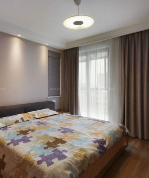 现代日式卧室装饰效果图