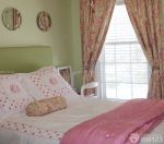 美式家装90后女生卧室设计窗帘装修效果图