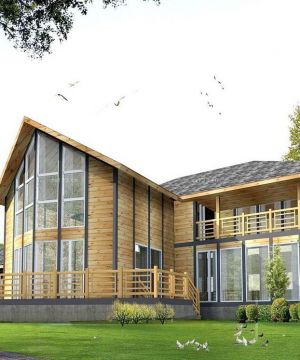 2023农村小型木屋别墅造型设计图