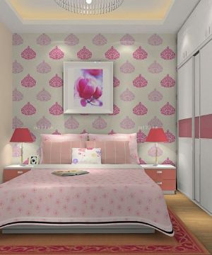 9平米卧室床头背景墙装修效果图片
