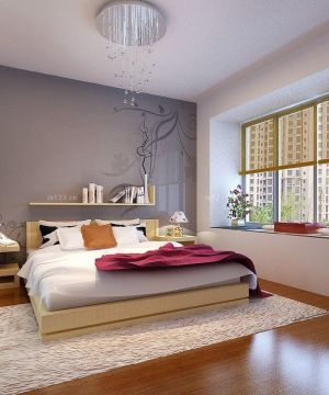 现代家装卧室设计效果图纸