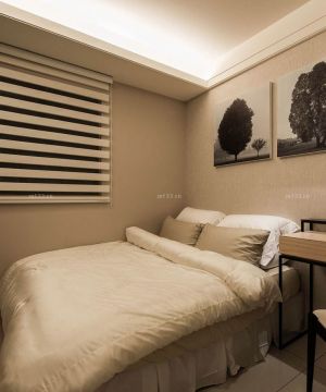 交换空间小户型卧室装饰画装修效果图片