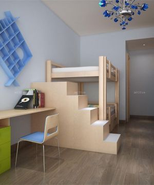 交换空间小户型卧室书架设计装修效果图片