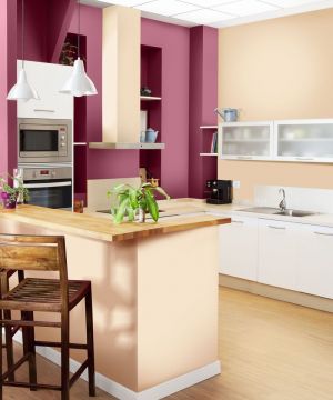 交换空间80平米小户型厨房设计